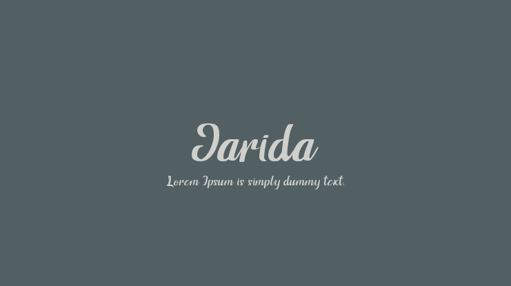 Jarida Font