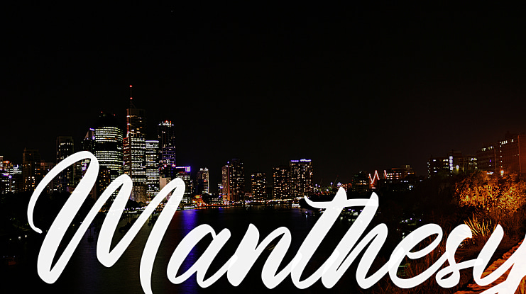 Manthesy Font