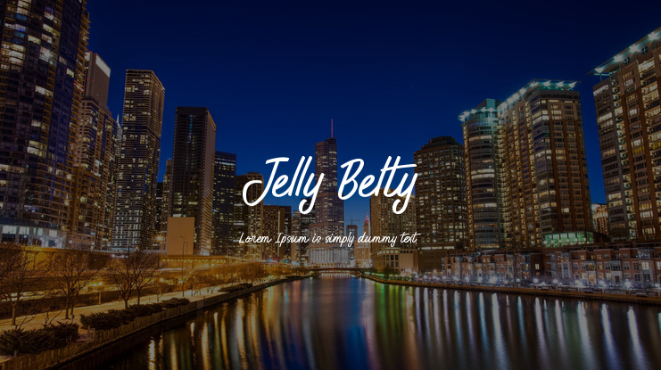 Jelly Belty Font