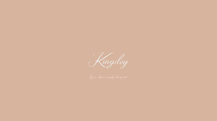Kingsley Font