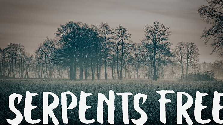 SERPENTS FREE Font
