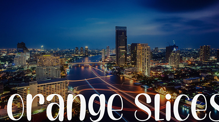 Orange Slices Font Family