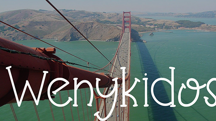 Wenykidos Font