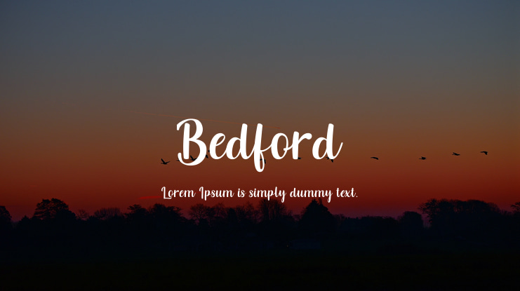 Bedford Font