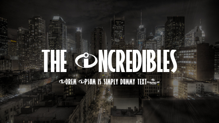 the Incredibles Font