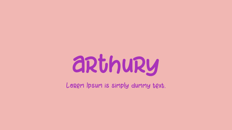 arthury Font
