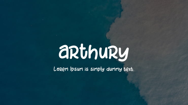arthury Font