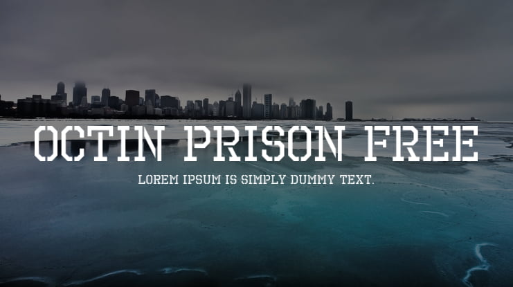 Octin Prison Free Font