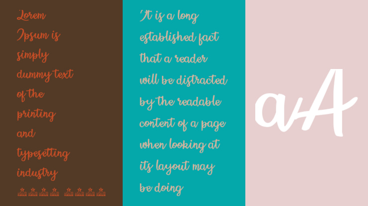 Lovely Summer personal Use Font