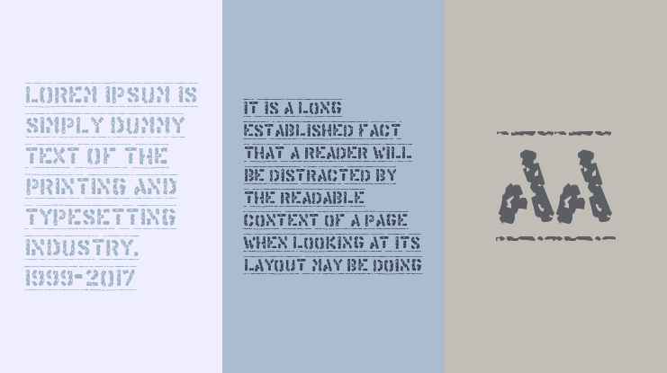 Offshore Banking Business Font