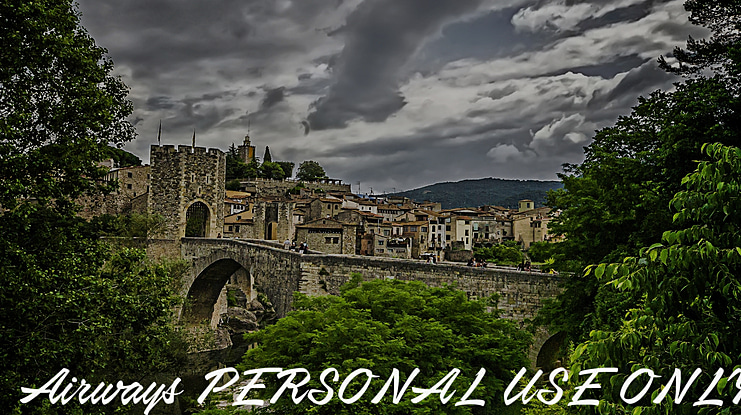 Airways PERSONAL USE ONLY Font