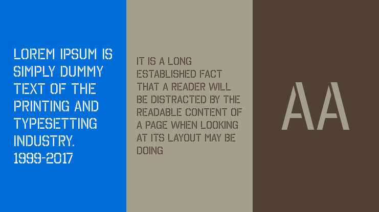 Octin Stencil Free Font