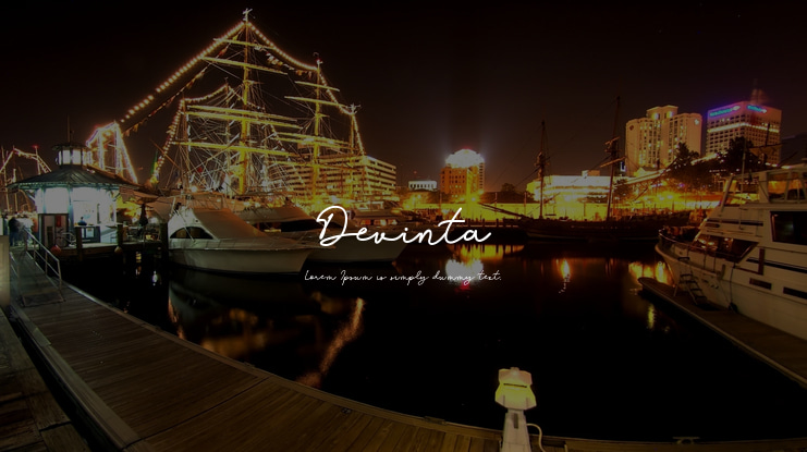 Devinta Font