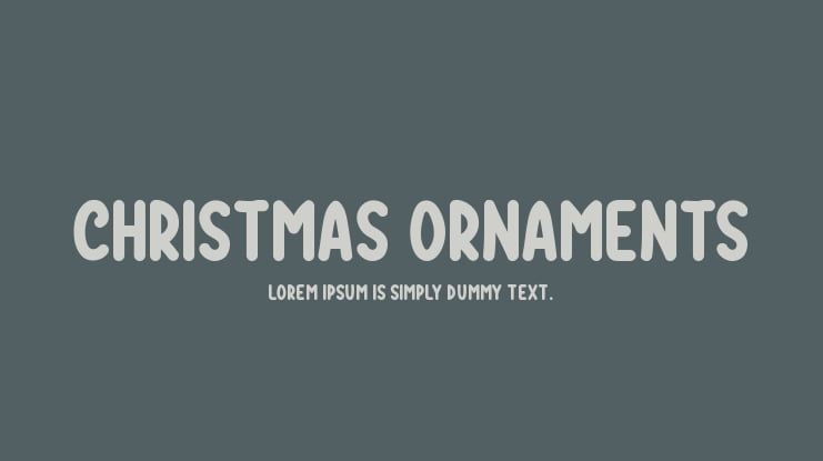 Download Free Christmas Ornaments Font Download Free For Desktop Webfont PSD Mockup Template
