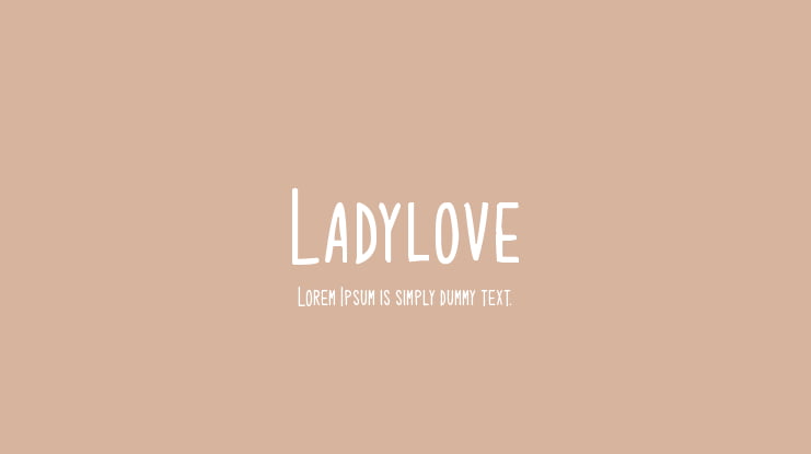 Ladylove Font
