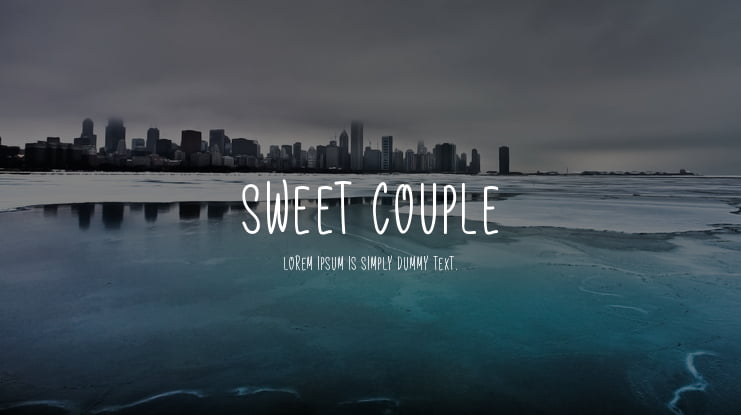 Sweet Couple Font