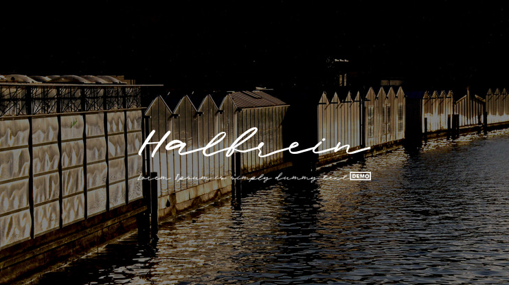 Halbrein Font