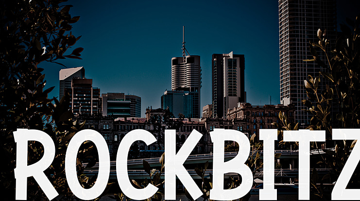 Rockbitz Font