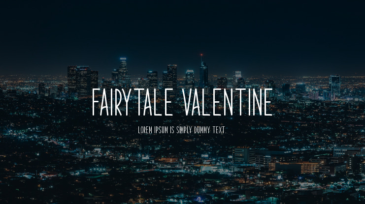 Fairytale Valentine Font