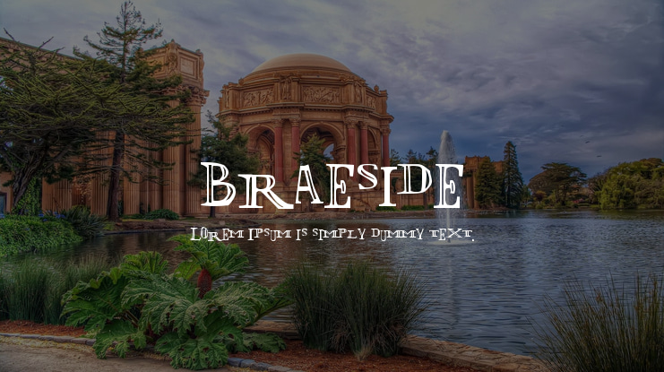 Braeside Font Family