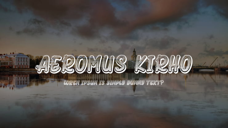Aeromus Kirho Font