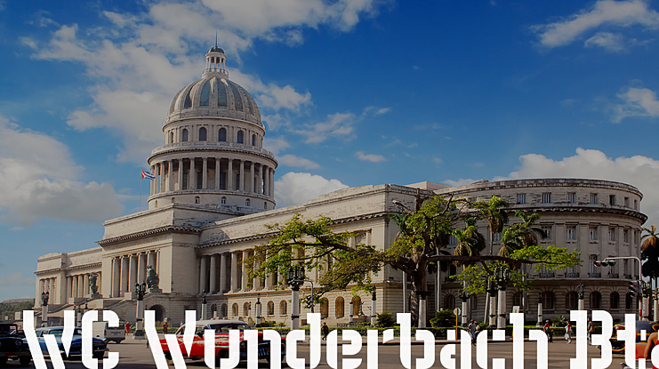 WC Wunderbach Bta Font Family