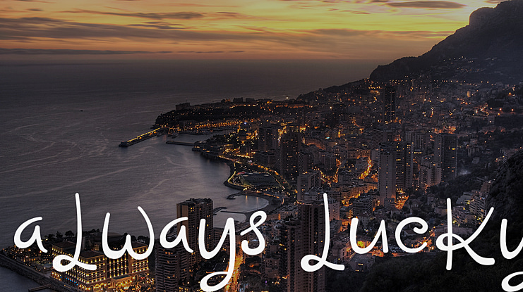 Always Lucky Font