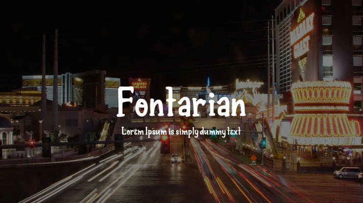 Fontarian Font Family
