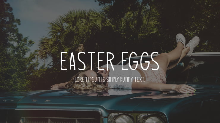 Easter Eggs Font Family
