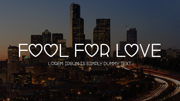 Fool For Love Font