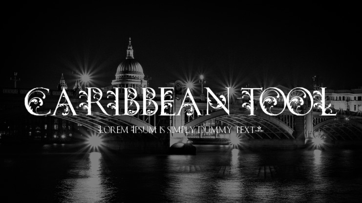 CARIBBEAN TOOL Font