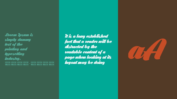 Black Larch PERSONAL USE ONLY Font Family