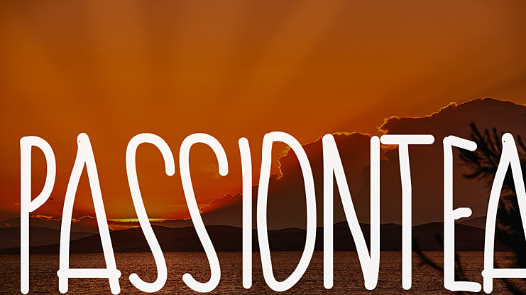 PassionTea Font
