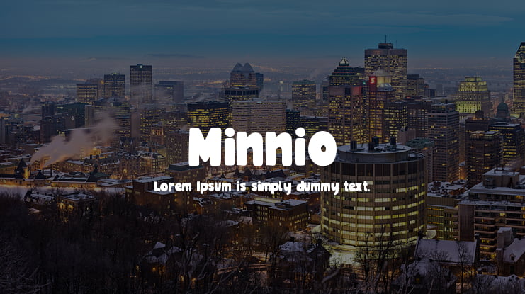 Minnio Font Family