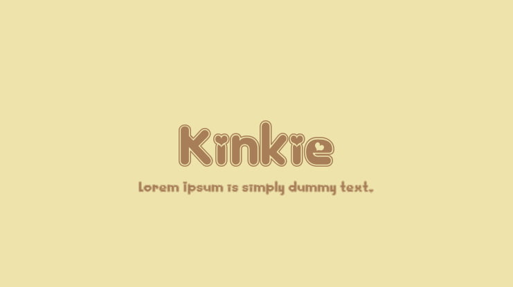 Kinkie Font