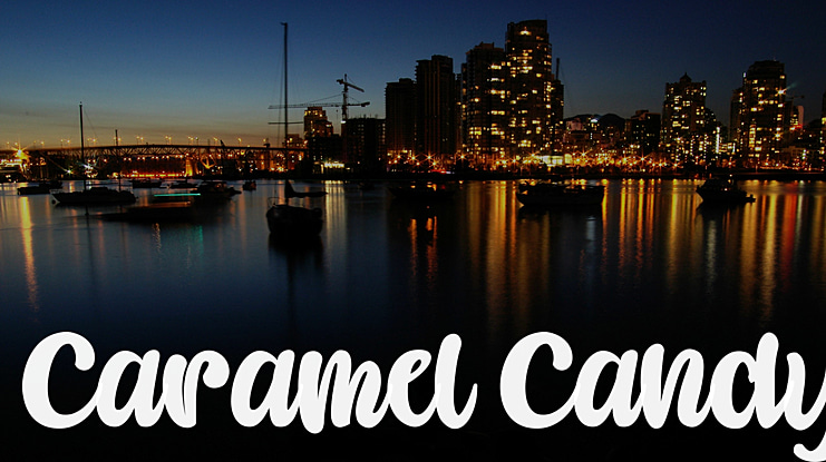 Caramel Candy Font