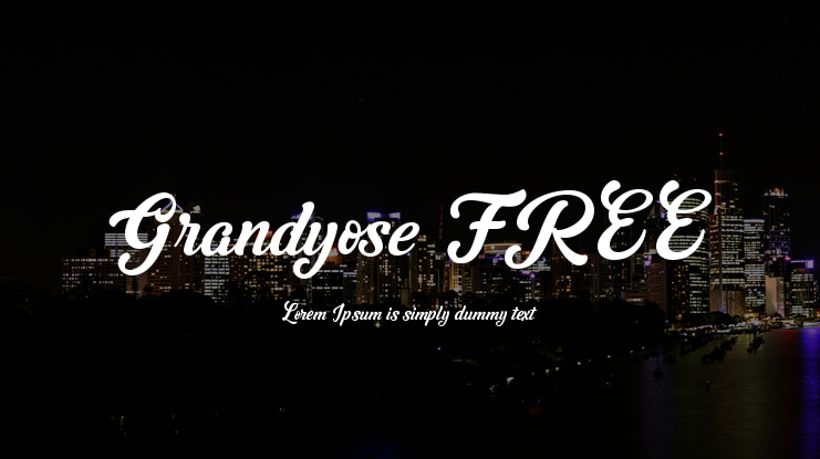 Grandyose FREE Font