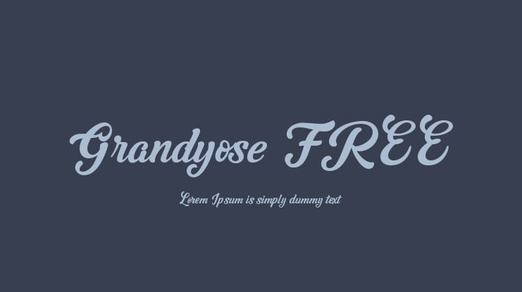 Grandyose FREE Font