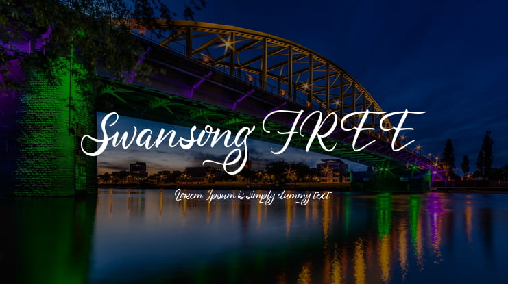 Swansong FREE Font