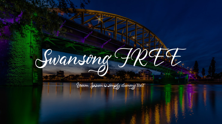 Swansong FREE Font