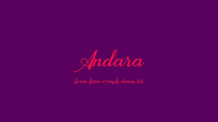 Andara Font