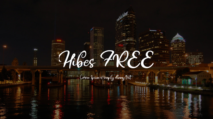 Hibes FREE Font
