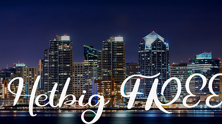 Hetbig FREE Font