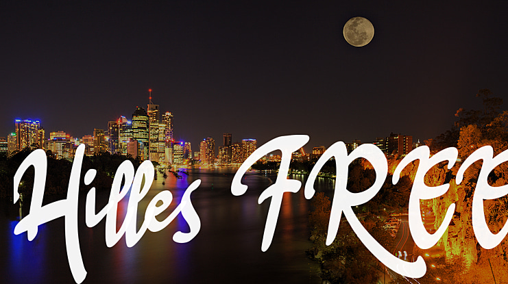 Hilles FREE Font
