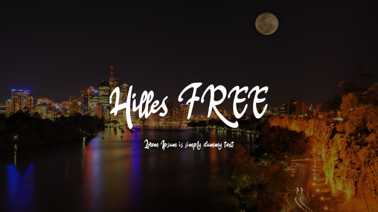 Hilles FREE Font