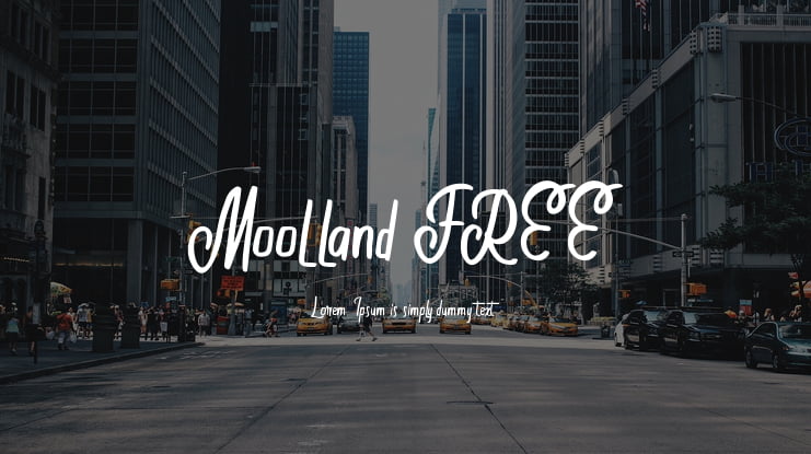 Moolland FREE Font