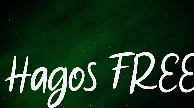 Hagos FREE Font