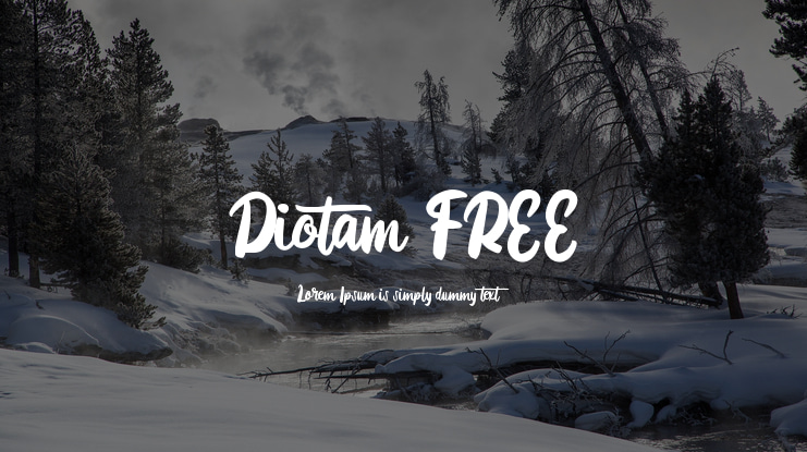 Diotam FREE Font