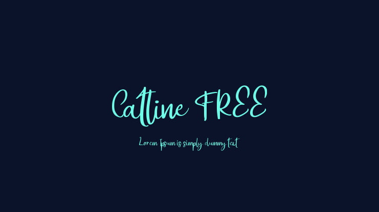 Catline FREE Font