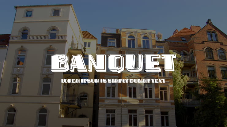 Banquet Font Family